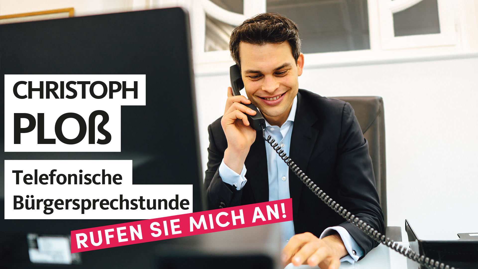 Telefonische Bürgersprechstunde Christoph Ploß